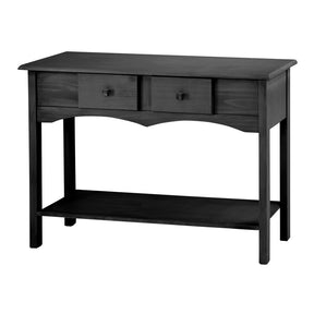 Manhattan Comfort Jay 49.21" Sideboard Entryway with 2 Full Extension Drawers in Black WashManhattan Comfort-Entry Furniture- - 1