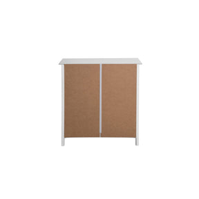 Manhattan Comfort Modern Country 4-Drawer Sullivan 31.1" Double Dresser  in White
