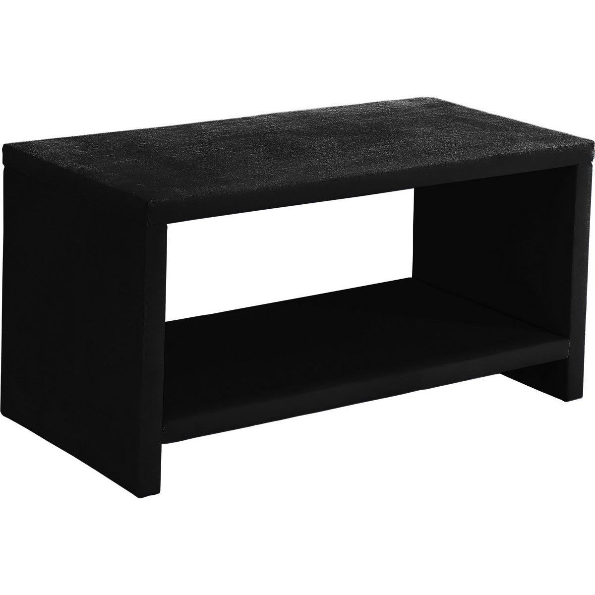 Meridian Furniture Cleo Black Velvet Night StandMeridian Furniture - Night Stand - Minimal And Modern - 1