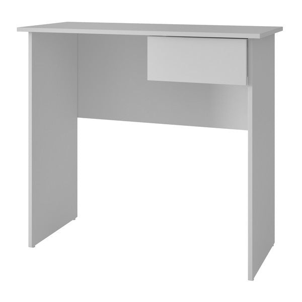 Manhattan Comfort Simple Cosenza Work Desk with 1- Drawer-Minimal & Modern