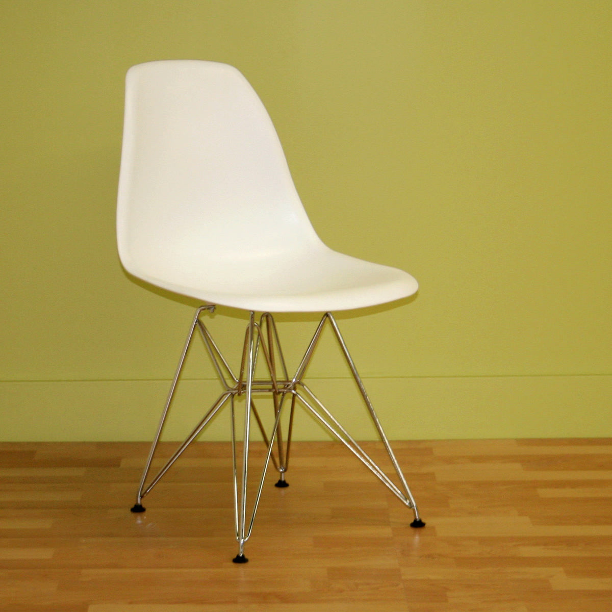 Baxton Studio Azzo White Plastic Mid-Century Modern Side Chair  (Set of 2) Baxton Studio-dining chair-Minimal And Modern - 2