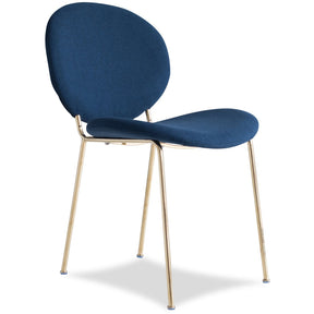 Edloe Finch Demi Dining Chair in Blue, Set of 2
