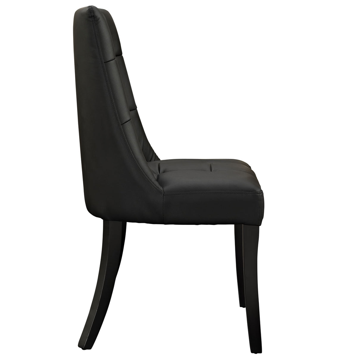 Modway Furniture Noblesse Modern Dining Vinyl Side Chair EEI-1039-Minimal & Modern