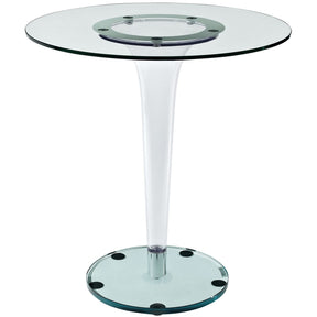 Modway Furniture Gossamer 27.5" Side Table-Minimal & Modern
