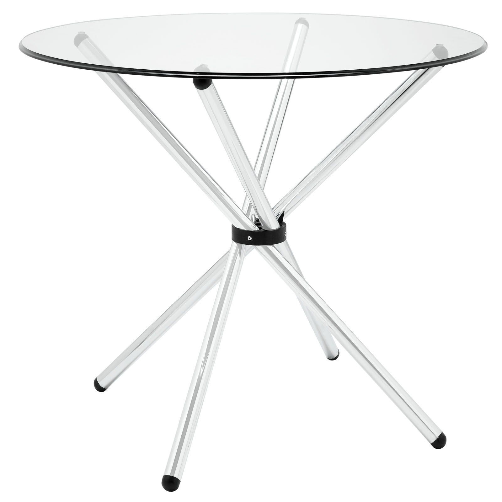 Modway Furniture Baton Modern Dining Table EEI-1074-CLR-Minimal & Modern