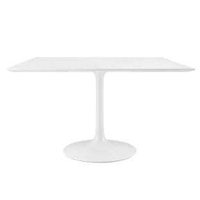 Modway Furniture Modern Lippa 47" Square Wood Top Dining Table - EEI-1125