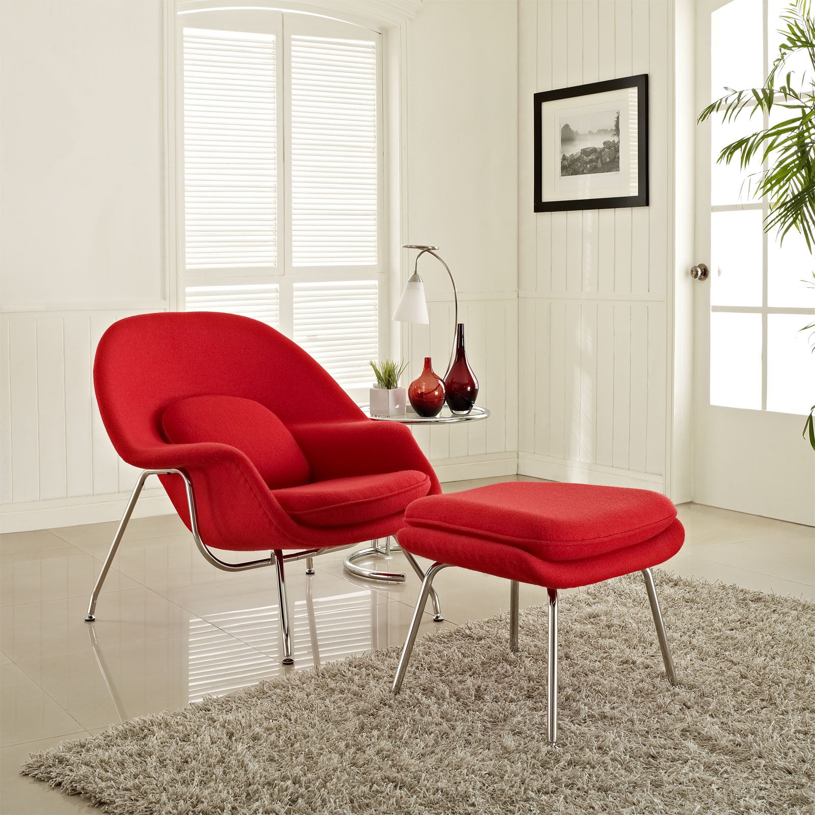 Modway Furniture Modern W Fabric Lounge Chair EEI-113-Minimal & Modern