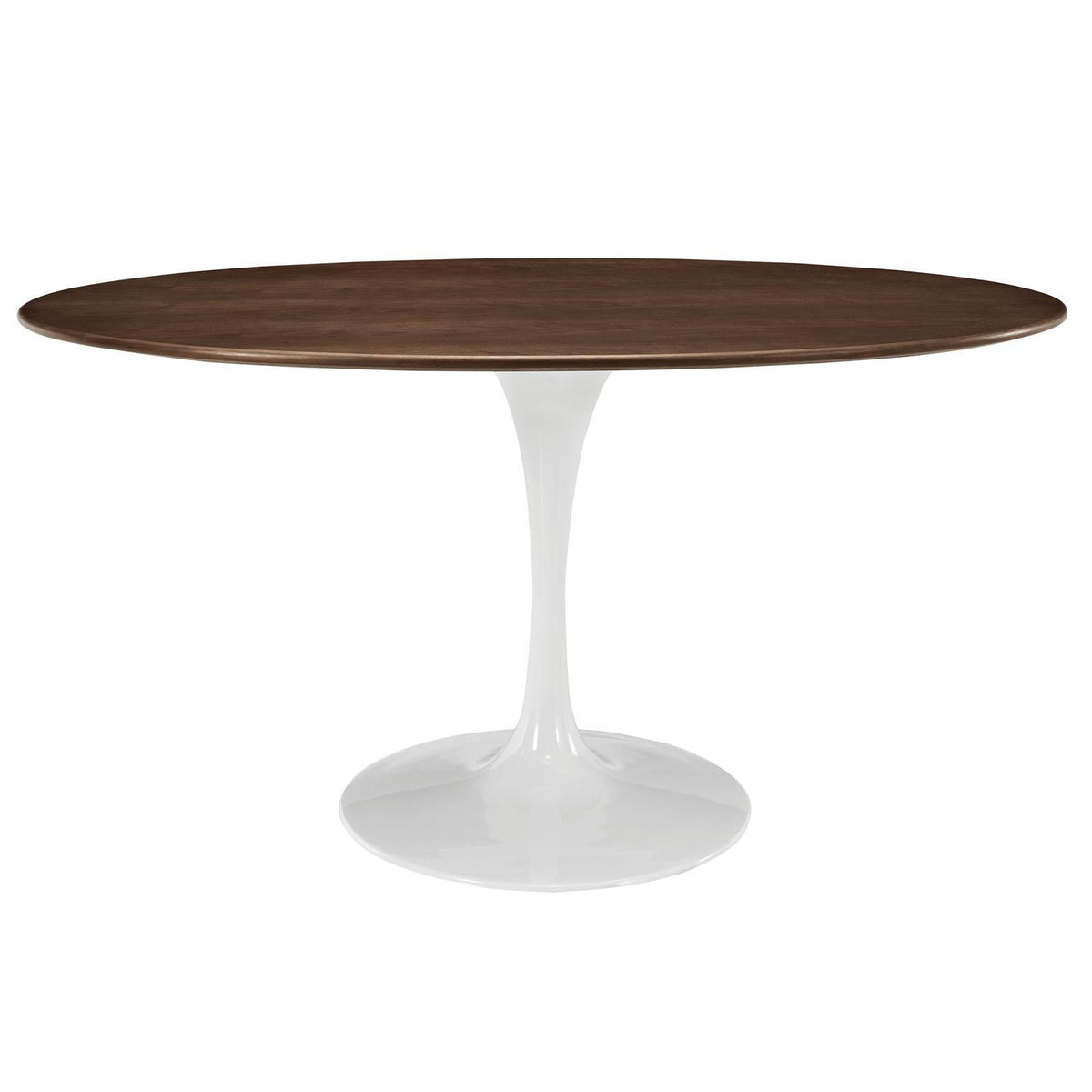 Modway Furniture Modern Lippa 60" Oval Walnut Dining Table - EEI-1138