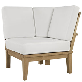 Modway Furniture Modern Marina Outdoor Patio Teak Corner Sofa - EEI-1146