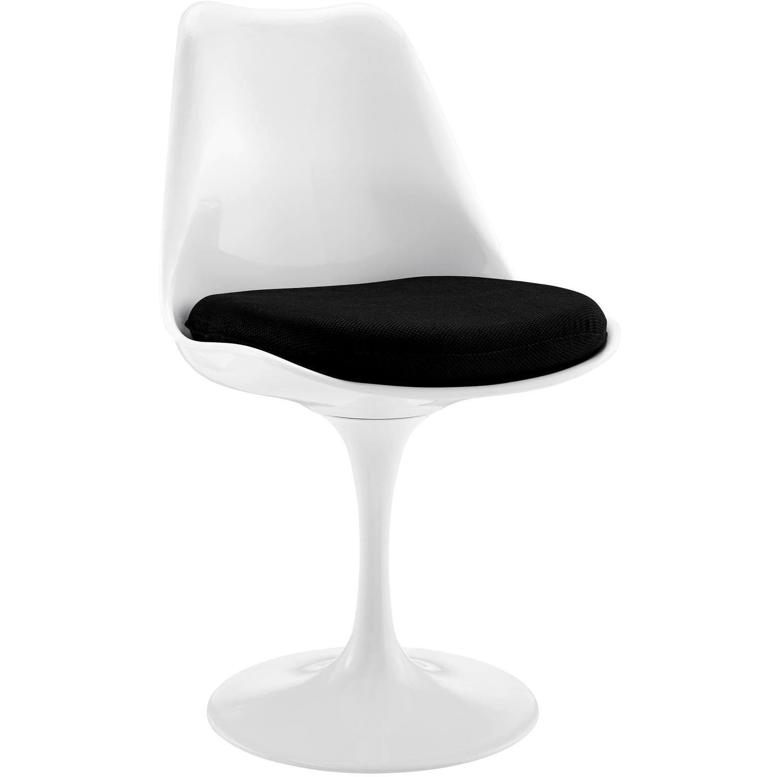 Lanna Furniture Eero Replica Modern Dining Fabric Side Chair (Set of 4)-Minimal & Modern