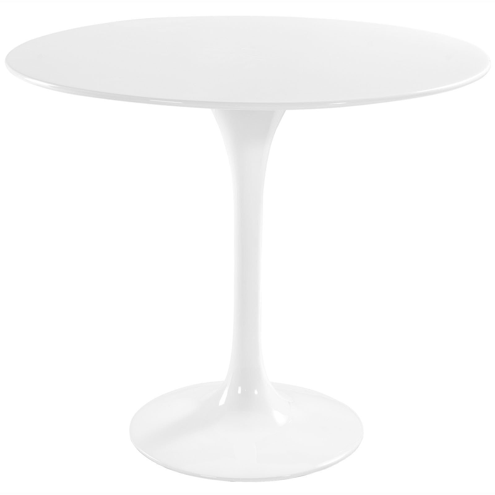 Modway Furniture Lippa 36" Fiberglass Modern Dining Table EEI-117-WHI-Minimal & Modern