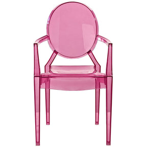 Modway Modern Casper Pink or Clear Kids Chair EEI-121K-Minimal & Modern