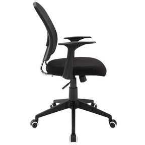 Modway Modern Poise Adjustable Computer Office Chair EEI-1248-BLK-Minimal & Modern