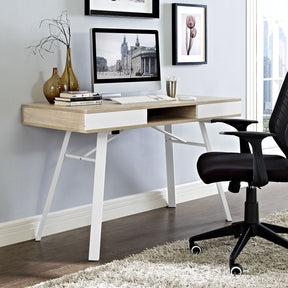 Modway Furniture Modern Wood and Laminate Stir Office Work Writing Desk EEI-1322-Minimal & Modern