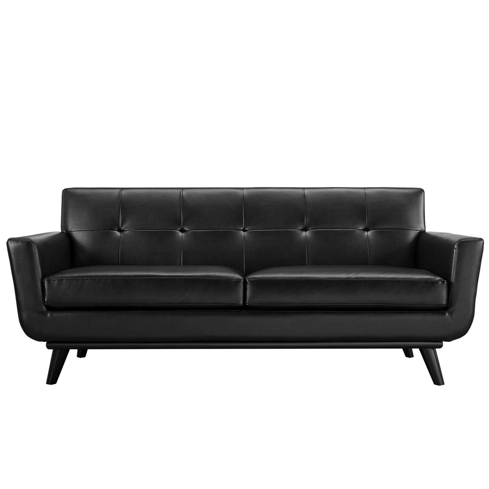 Modway Furniture Engage Bonded Leather Loveseat EEI-1337-Minimal & Modern