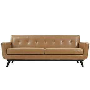 Modway Furniture Modern Engage Bonded Leather Sofa - EEI-1338