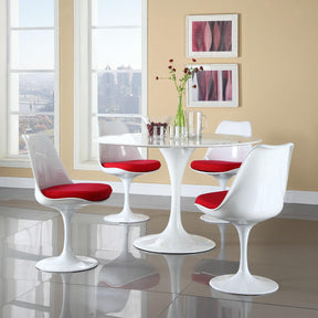 Modway Furniture Modern Lippa Dining Side Chair Fabric Set of 4 - EEI-1342