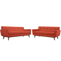 Modway Furniture Modern Engage Loveseat and Sofa Set of 2 - EEI-1348