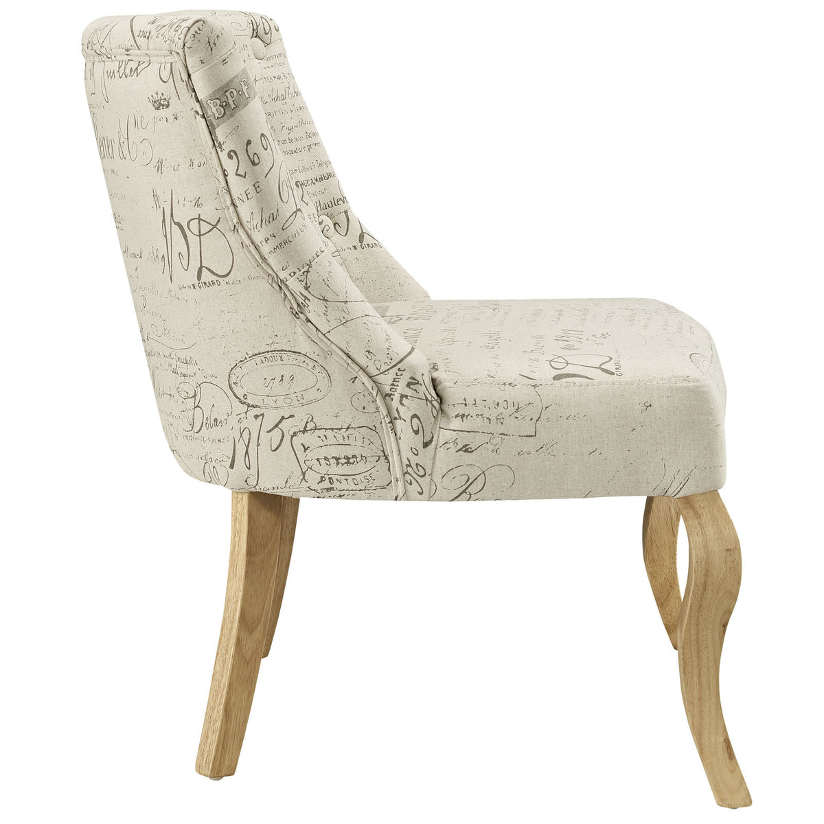 Modway Furniture Royal Fabric Armchair EEI-1402-Minimal & Modern