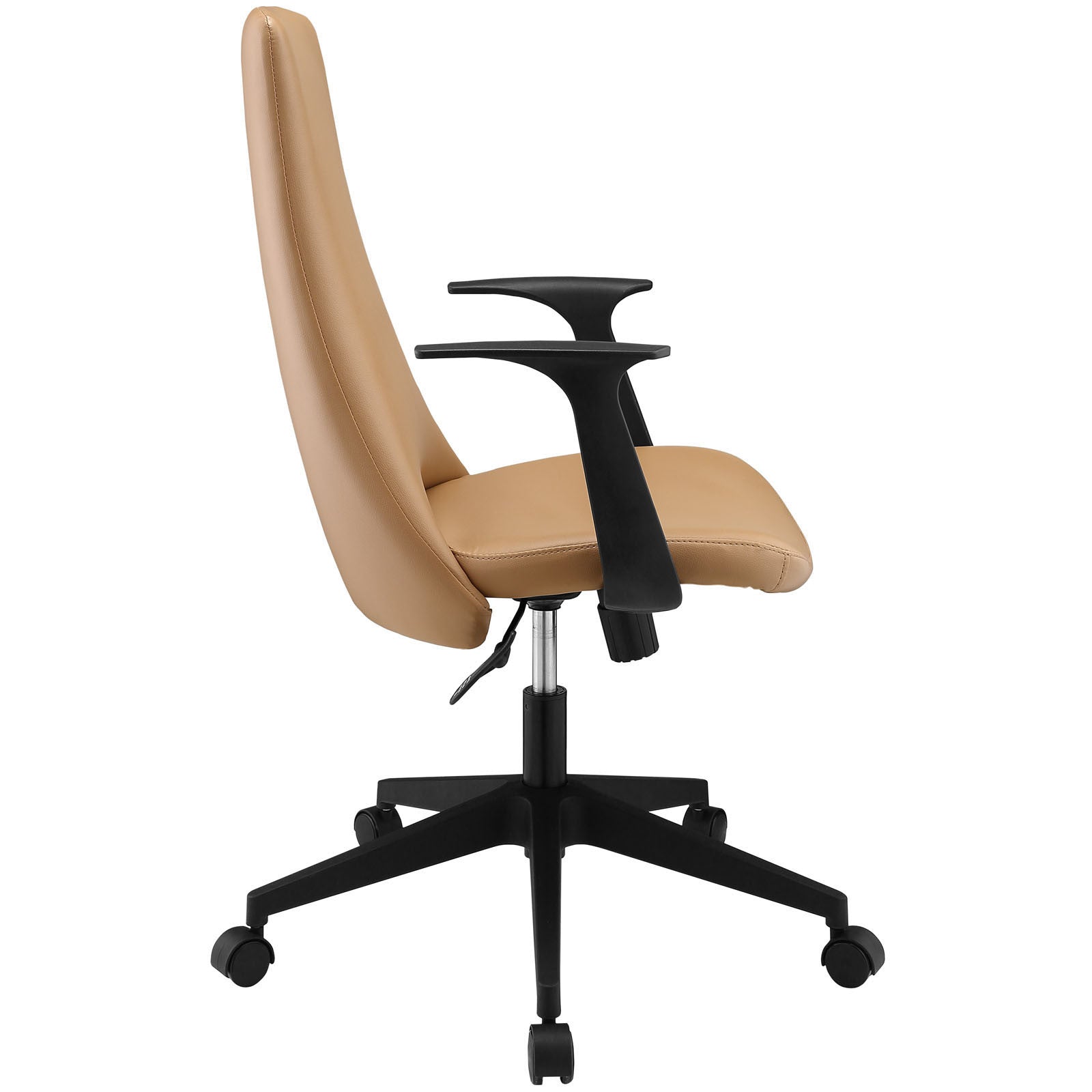 Modway Modern Fount Mid Back Adjustable Computer Office Chair EEI-1524-Minimal & Modern