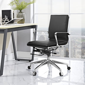 Modway Modern Sage Mid Back Adjustable Computer Office Chair EEI-1530-Minimal & Modern