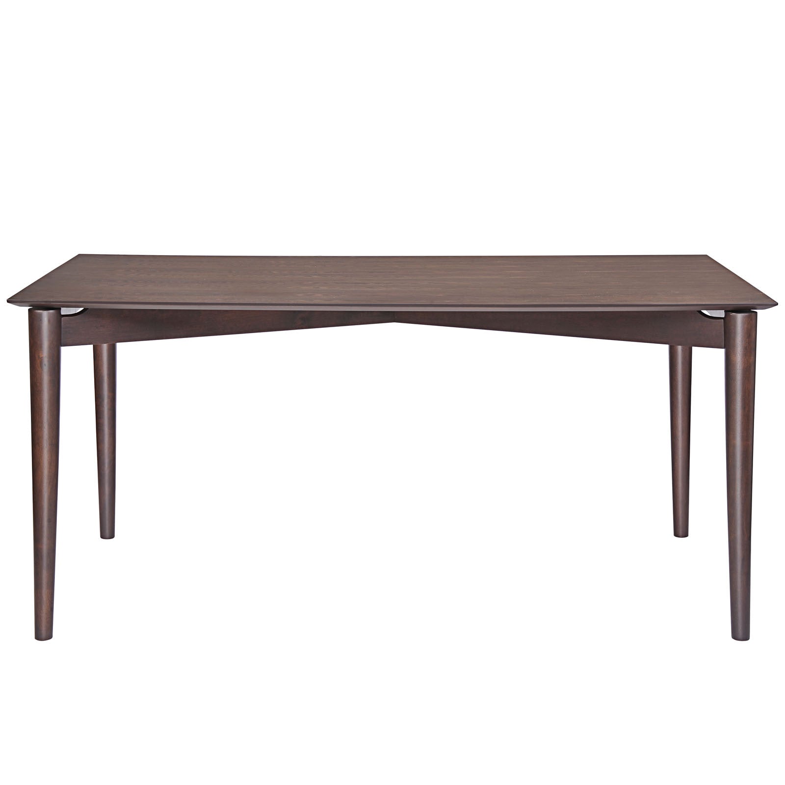 Modway Furniture Scant Modern Walnut Dining Table-Minimal & Modern