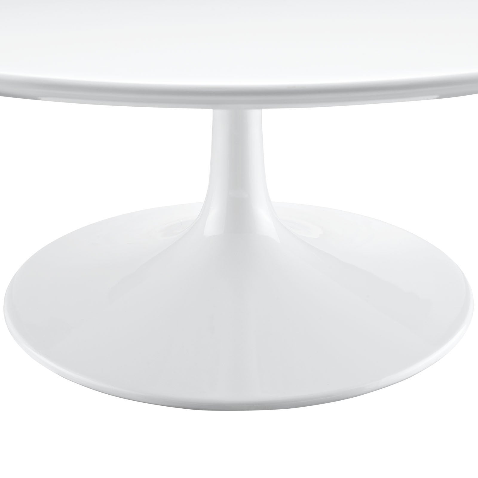 Modway Furniture Lippa 40" White Coffee Table EEI-1647-WHI-Minimal & Modern