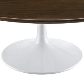 Modway Furniture Lippa 40" Wood Walnut Coffee Table EEI-1654-WAL-Minimal & Modern