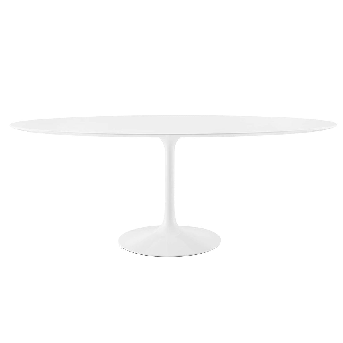 Modway Furniture Modern Lippa 78" Oval Wood Top Dining Table - EEI-1657