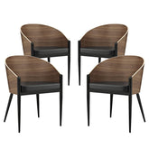 Modway Furniture Modern Cooper Dining Chairs Set of 4 - EEI-1683