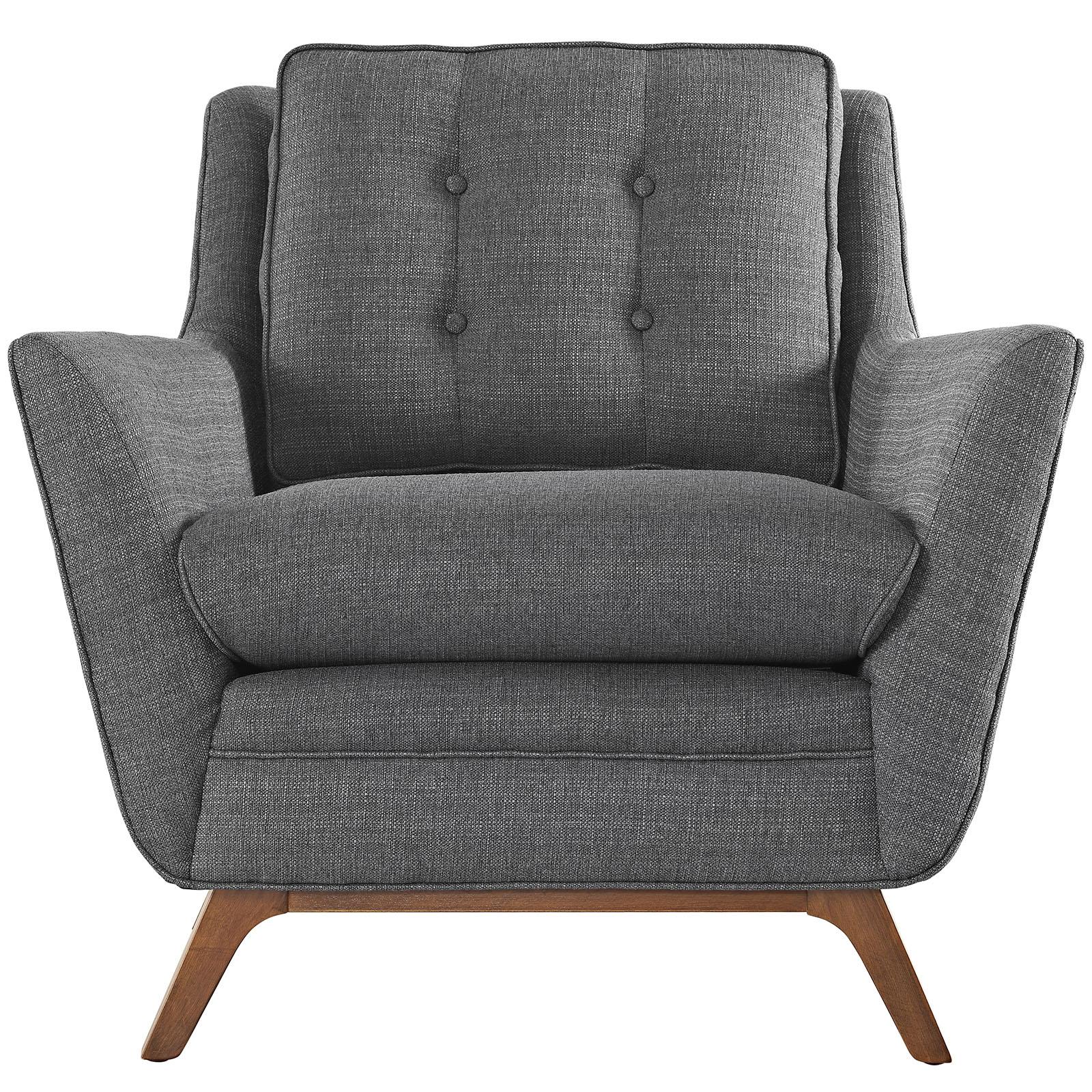 Modway Furniture Modern Beguile Upholstered Fabric Armchair - EEI-1798