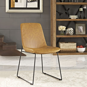 Modway Furniture Modern Invite Dining Vinyl Side Chair EEI-1805-Minimal & Modern