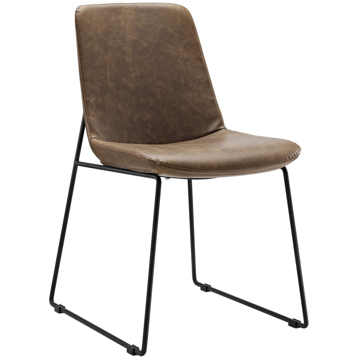 Modway Furniture Modern Invite Dining Vinyl Side Chair EEI-1805-Minimal & Modern