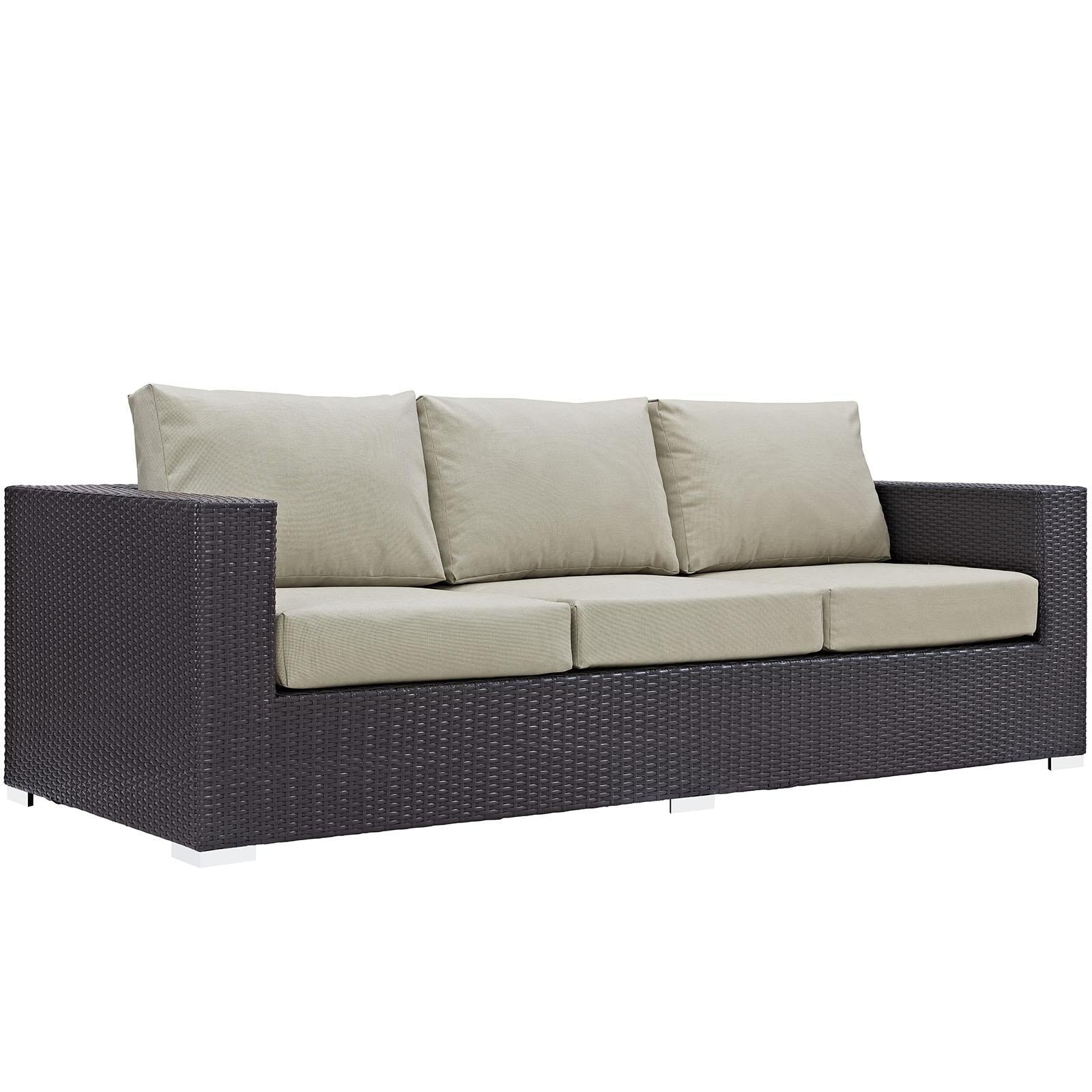 Modway Furniture Modern Convene Outdoor Patio Sofa - EEI-1844