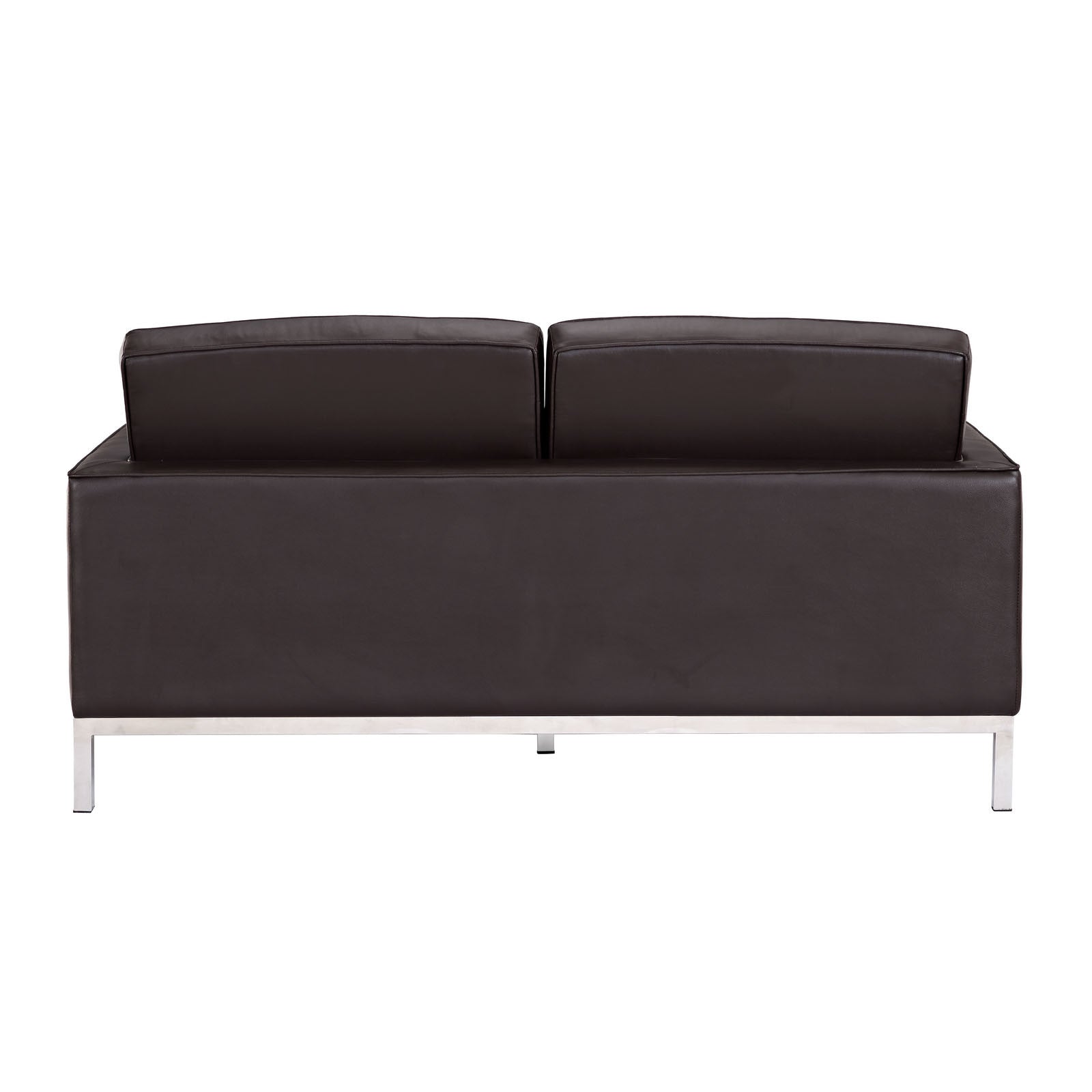 Modway Furniture Loft Leather Loveseat EEI-185-Minimal & Modern