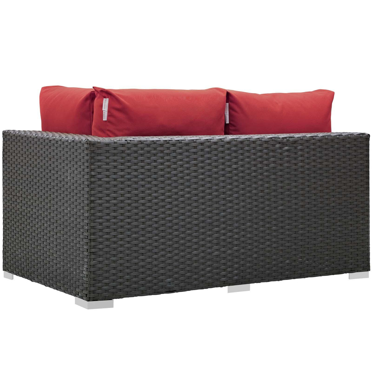 Modway Furniture Modern Sojourn Outdoor Patio Sunbrella® Right Arm Loveseat - EEI-1857