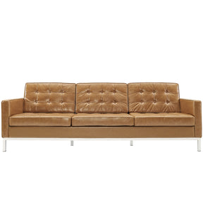 Modway Furniture Modern Loft Leather Sofa EEI-187-Minimal & Modern