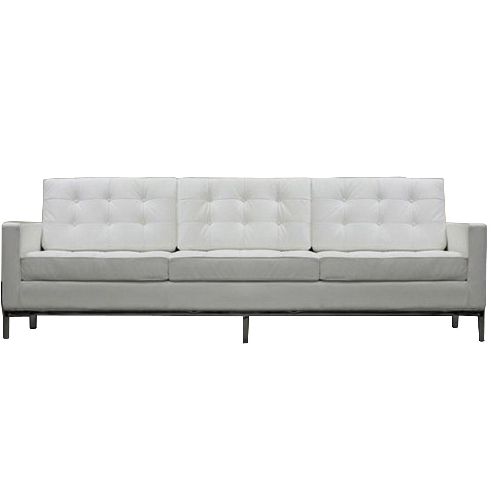 Modway Furniture Modern Loft Leather Sofa EEI-187-Minimal & Modern