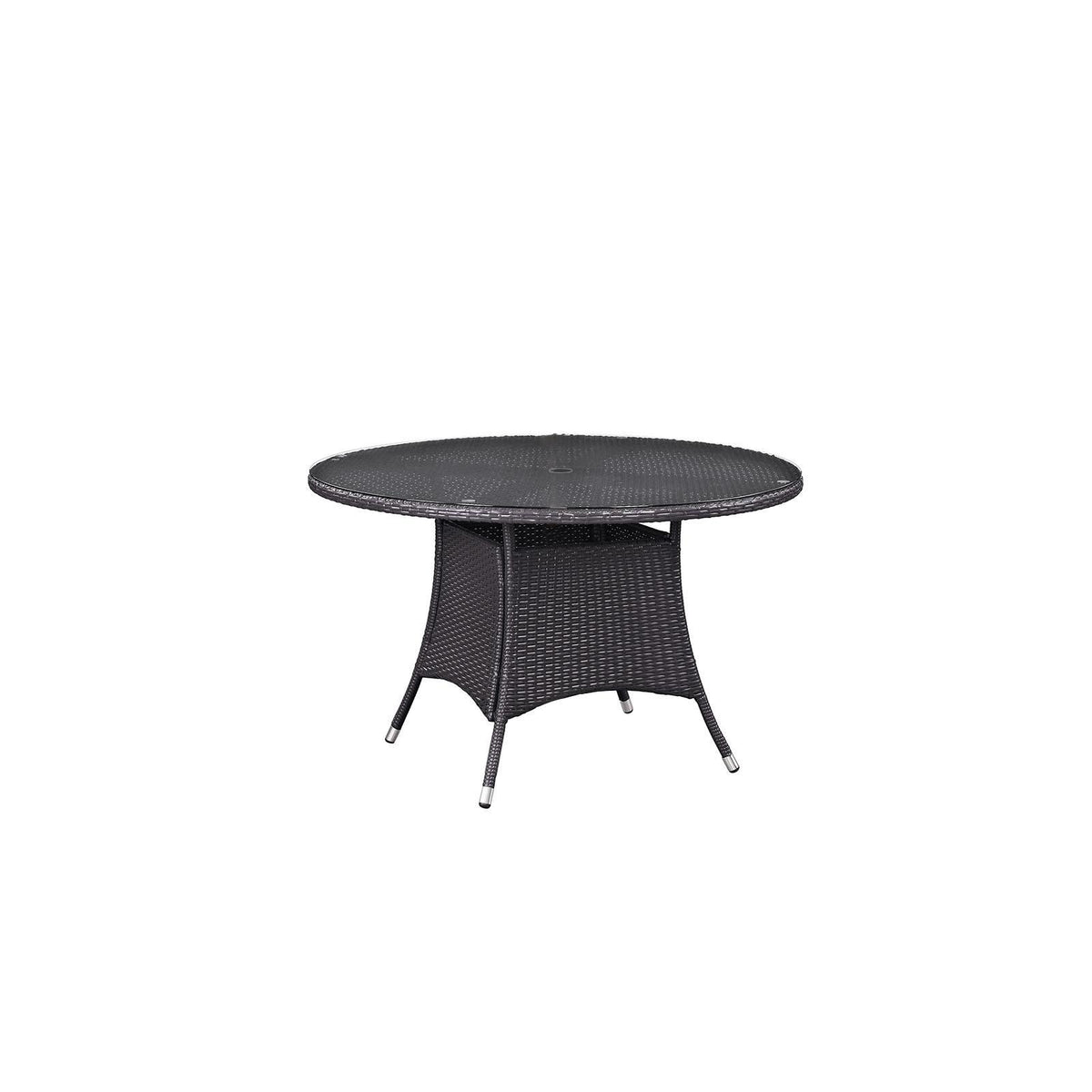 Modway Furniture Modern Convene 47" Round Outdoor Patio Dining Table - EEI-1916