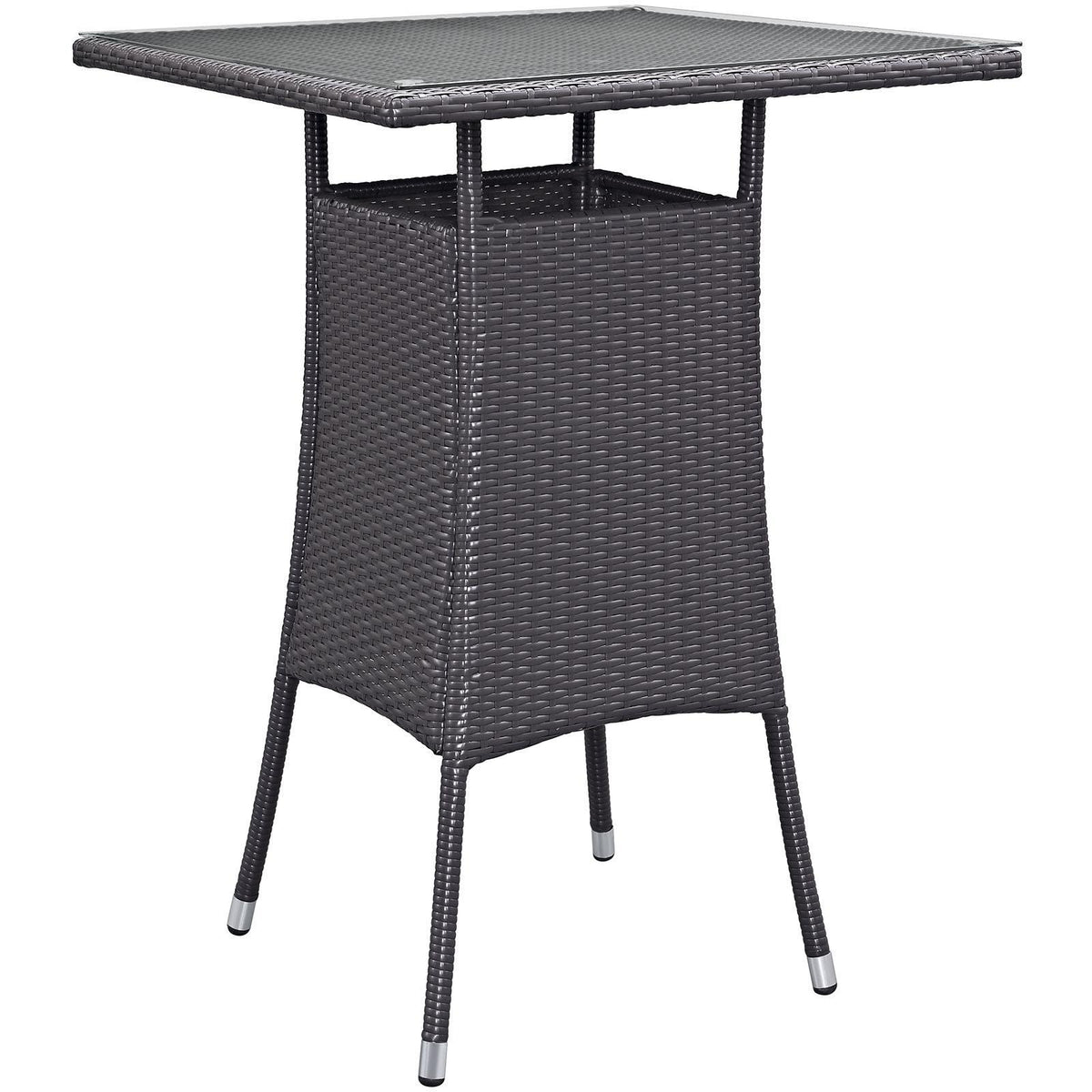 Modway Furniture Modern Convene Small Outdoor Patio Bar Table - EEI-1955