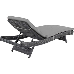 Modway Furniture Modern Summon Outdoor Patio Chaise in Sunbrella EEI-1996-Minimal & Modern
