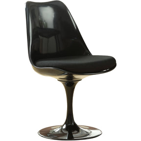 Modway Furniture Lippa Modern Black Dining Side Chair EEI-199-BLK-Minimal & Modern