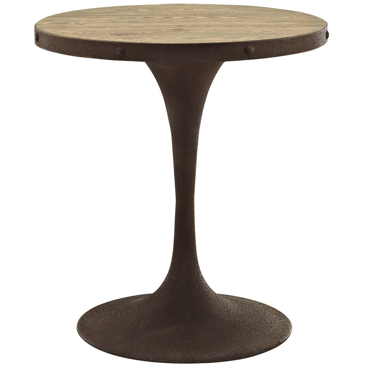 Modway Furniture Modern Drive 28" Round Wood Top Dining Table - EEI-2006