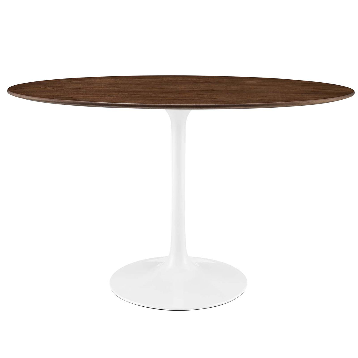 Modway Furniture Modern Lippa 48" Oval Walnut Dining Table - EEI-2019