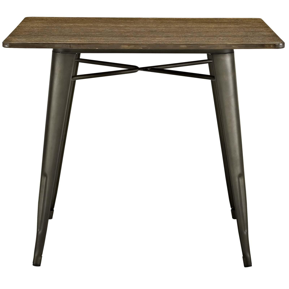 Modway Furniture Modern Alacrity 36" Square Wood Dining Table - EEI-2036