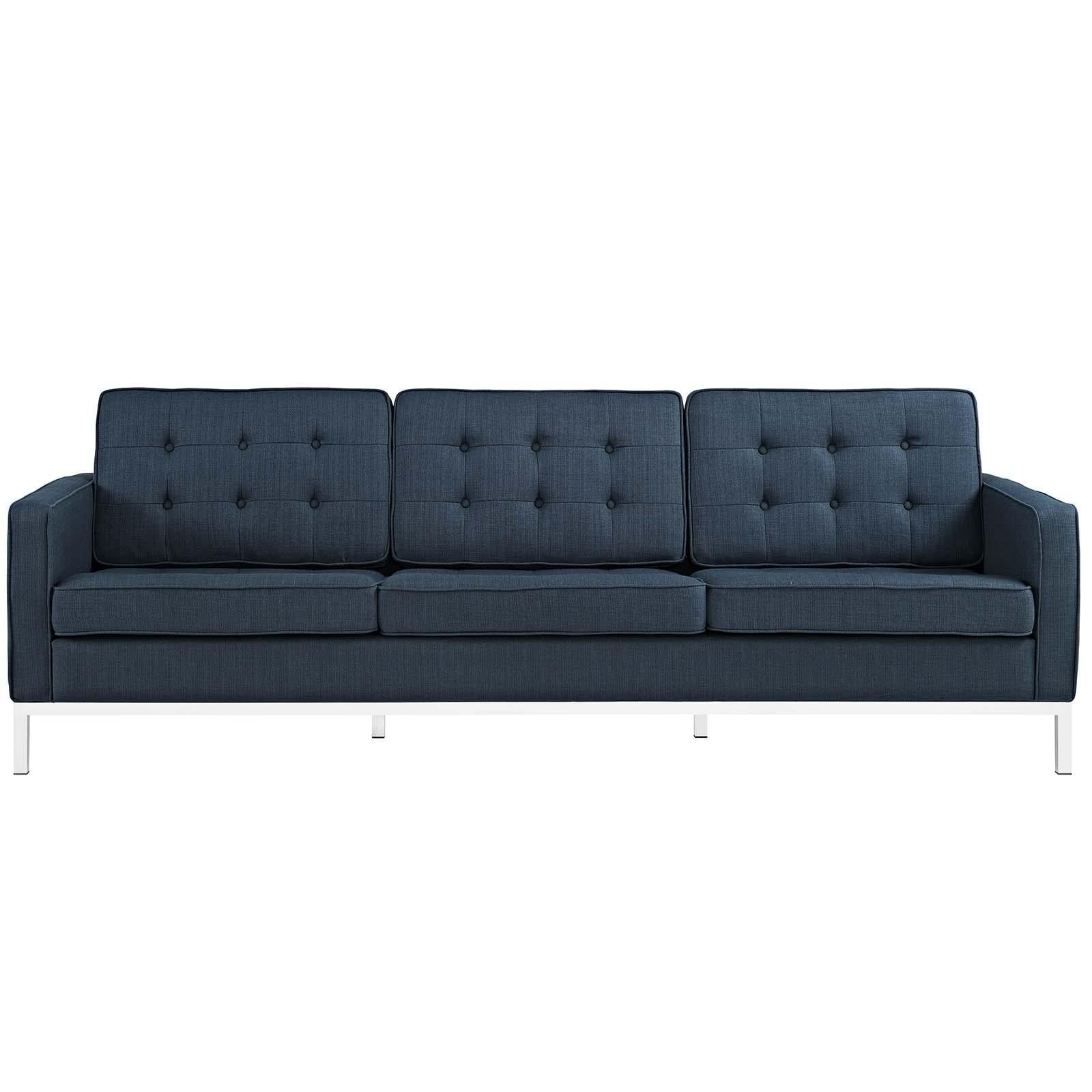 Modway Furniture Modern Loft Upholstered Fabric Sofa - EEI-2052