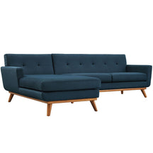 Modway Furniture Modern Engage Left-Facing Upholstered Fabric Sectional Sofa - EEI-2068