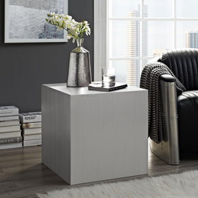 Modway Furniture Modern Cast Stainless Steel Side Table - EEI-2097