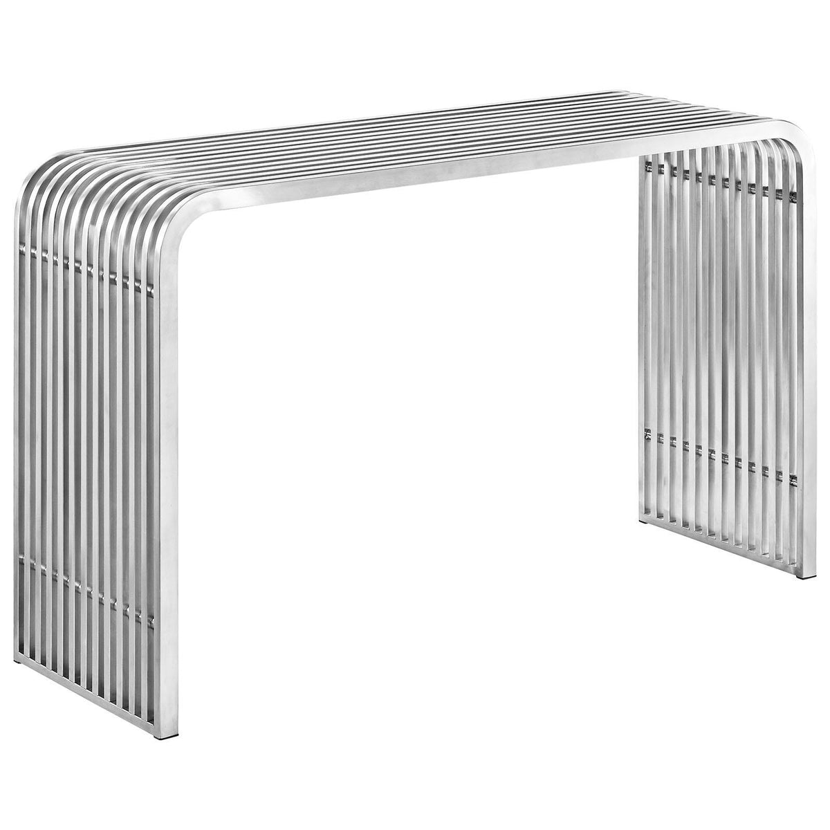 Modway Furniture Modern Pipe Stainless Steel Console Table - EEI-2104