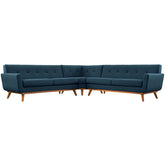 Modway Furniture Modern Engage L-Shaped Upholstered Fabric Sectional Sofa - EEI-2108